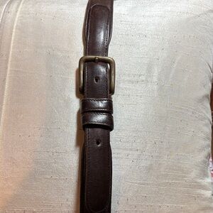Coach men’s leather belt